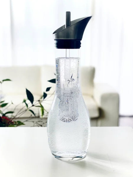 Analemma RVS waterstaaf met VitaJuwel ERA Karaf