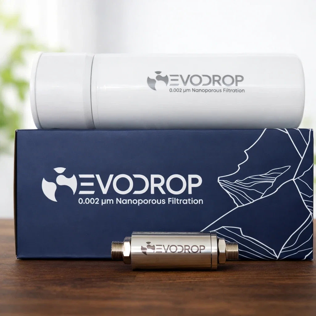EVOdrink Quickchange met EVOcharge water wervelaar